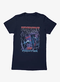 Star Wars Empire Racing Tie Fighter Electric Womens T-Shirt