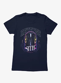 Star Wars Episode III Revenge Of The Sith Anakin Fire Portrait Womens T-Shirt