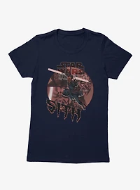 Star Wars Episode I The Phantom Menace Darth Maul Jump Womens T-Shirt