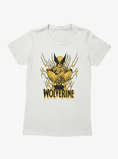 Marvel X-Men Wolverine Claws Up Womens T-Shirt