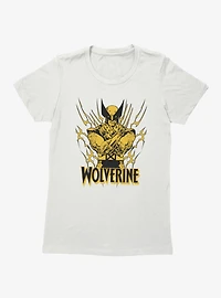 Marvel X-Men Wolverine Claws Up Womens T-Shirt