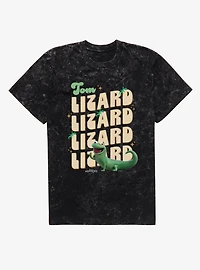 Disney Pixar Hoppers Tom Lizard Name Stack Mineral Wash T-Shirt
