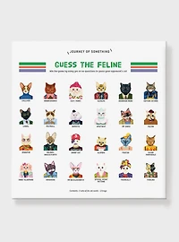 Guess the Feline Card Game