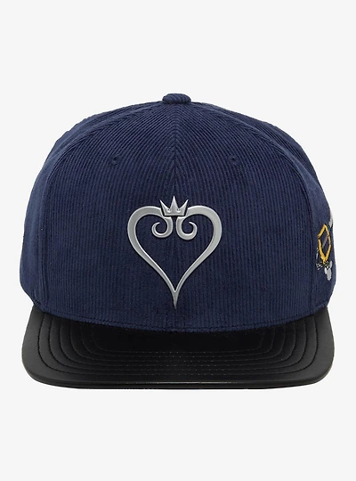 Disney Kingdom Hearts Emblem Corduroy Ball Cap - BoxLunch Exclusive