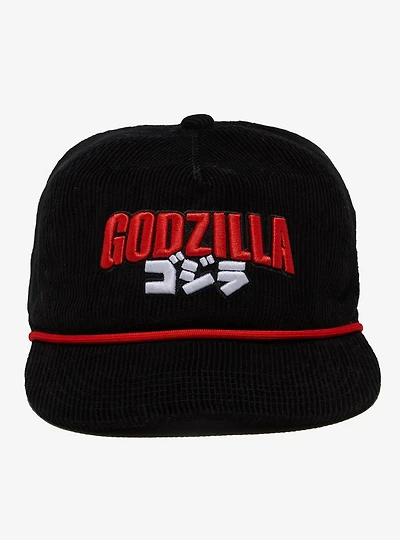 Godzilla Logo Corduroy Ball Cap - BoxLunch Exclusive