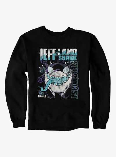 Marvel Rivals Jeff The Land Shark Symbiote Facing You Sweatshirt