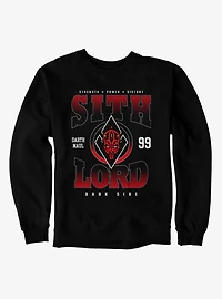 Star Wars Darth Maul Sith Lord Strength Power Victory Collegiate Sweatshirt
