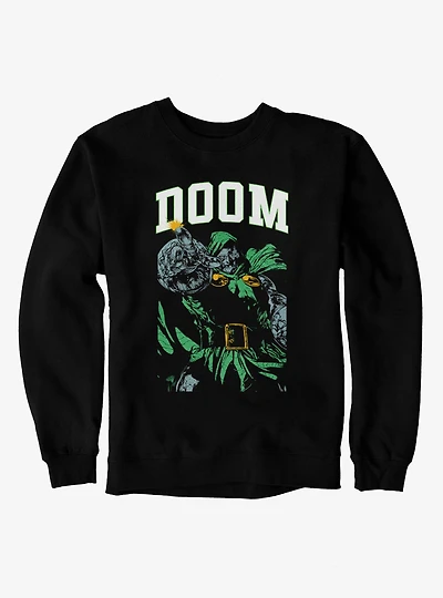 Marvel Dr Doom Finger Blast Sweatshirt