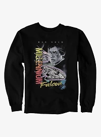 Star Wars Han Solo Millenium Falcon Collage Sweatshirt