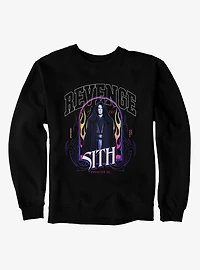 Star Wars Episode III Revenge Of The Sith Anakin Fire Portrait Sweatshirt