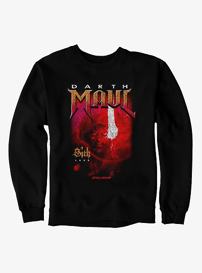Star Wars Darth Maul Sith Lord Red Light Sweatshirt