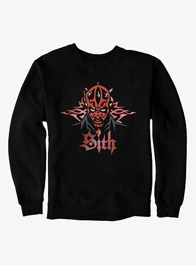 Star Wars Darth Maul Sith Cyber Sigil Sweatshirt