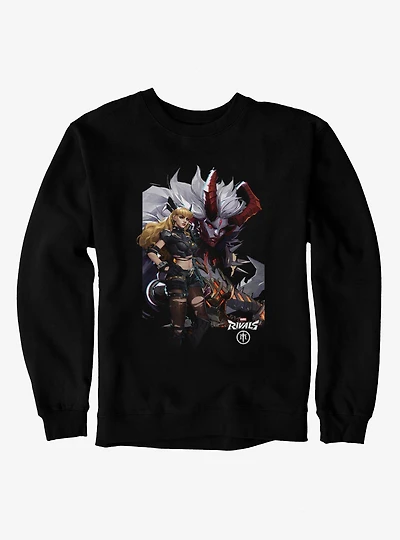 Marvel Rivals Magik Shadow Looming Sweatshirt