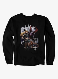 Marvel Rivals Magik Shadow Looming Sweatshirt