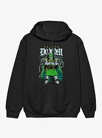 Marvel Dr Doom Lightning Stance Hoodie