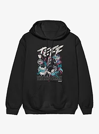 Marvel Rivals Jeff The Land Shark Collage Hoodie