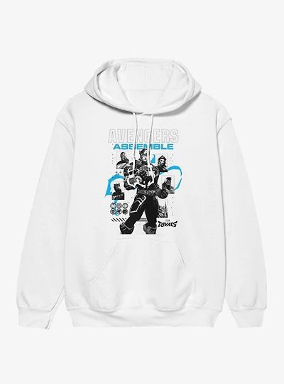 Marvel Rivals Captain America Avengers Assemble Hoodie