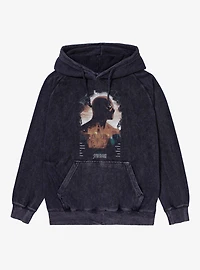 Marvel The Amazing Spider-Man City Portrait Mineral Wash Hoodie