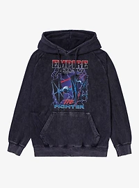 Star Wars Empire Racing Tie Fighter Electric Mineral Wash Hoodie