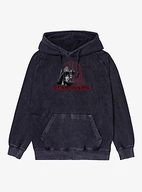 Star Wars Darth Vader Helmet Geometry Mineral Wash Hoodie
