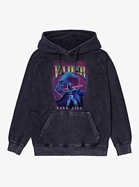 Star Wars Darth Vader Dark Side Lightning Collage Mineral Wash Hoodie