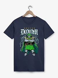 Marvel Dr Doom Lightning Stance T-Shirt