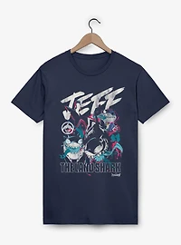 Marvel Rivals Jeff The Land Shark Collage T-Shirt