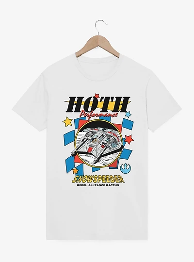 Star Wars Hoth Performance Snow Speeder Racing Rebel Alliance T-Shirt