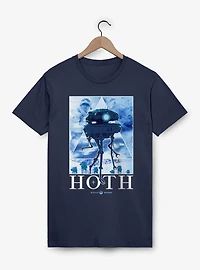 Star Wars Hoth Echo Base Poster T-Shirt