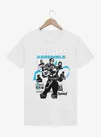 Marvel Rivals Captain America Avengers Assemble T-Shirt