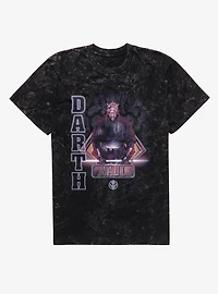 Star Wars Darth Maul Stare Down Mineral Wash T-Shirt