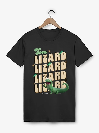 Disney Pixar Hoppers Tom Lizard Name Stack T-Shirt