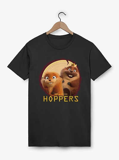 Disney Pixar Hoppers Log Mabel & King George Photo T-Shirt