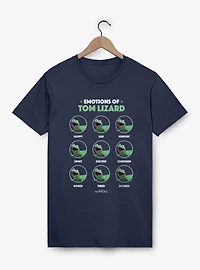 Disney Pixar Hoppers Emotions Of Tom Lizard T-Shirt