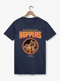 Disney Pixar Hoppers Mabel And King George Circle T-Shirt