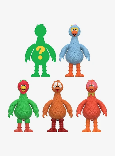 Super7 ReAction Sesame Street Big Bird Blind Box Figure