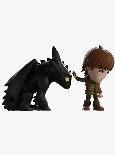 Youtooz DreamWorks How to Train Your Dragon Meeting Toothless Vinyl Figure