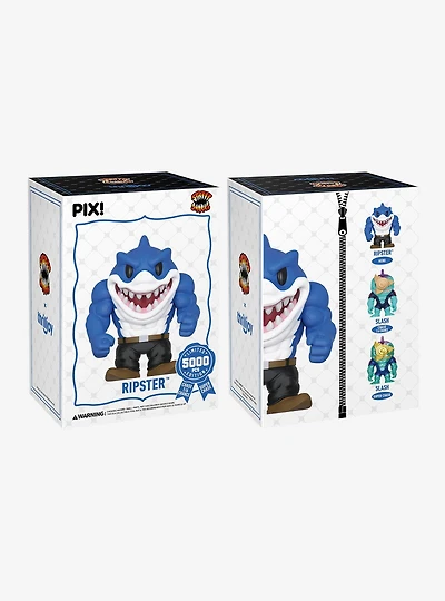 Thrilljoy Street Sharks Pix! Ripster Vinyl Figure