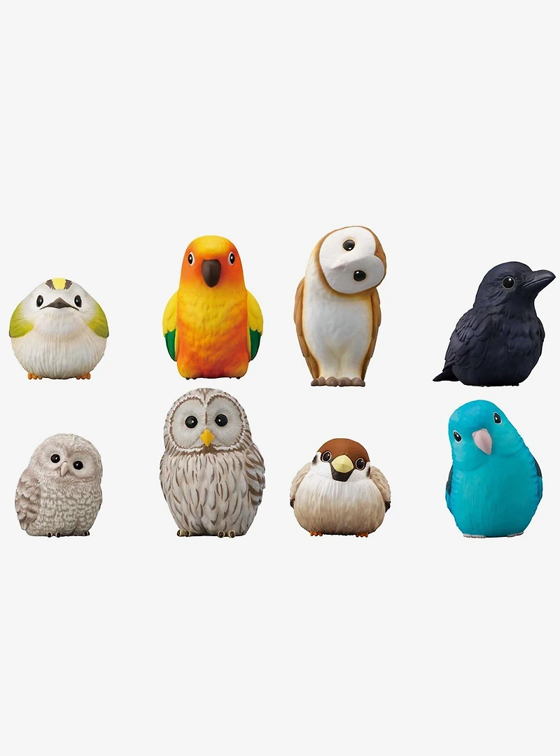 Shokugan Tenori Friends Birds Blind Box Figure
