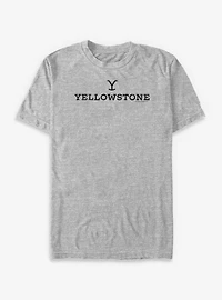 Yellowstone Logo Big & Tall T-Shirt