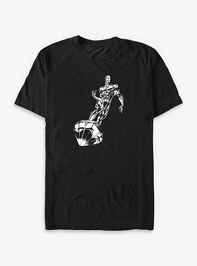 Marvel The Fantastic Four Silver Surfer Big & Tall T-Shirt