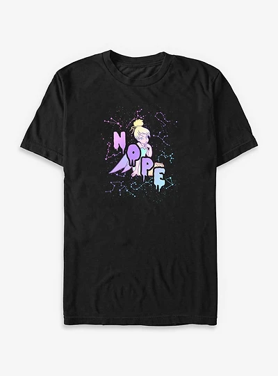 Disney Tinker Bell Nope Sassy Pastel Big & Tall T-Shirt