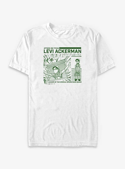 Attack On Titan Cleaning Levi Ackerman Big & Tall T-Shirt