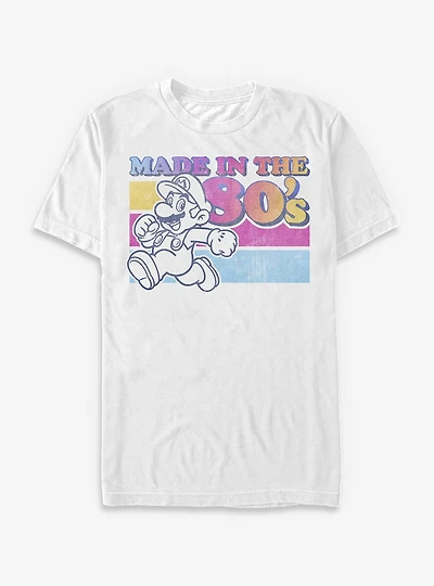 Nintendo Mario Made The 80's Big & Tall T-Shirt