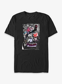 Marvel Spider-Man Spider Punk Poster Big & Tall T-Shirt