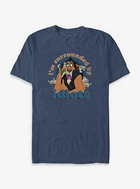Disney The Lion King Scare Surrounded By Idiots Big & Tall T-Shirt