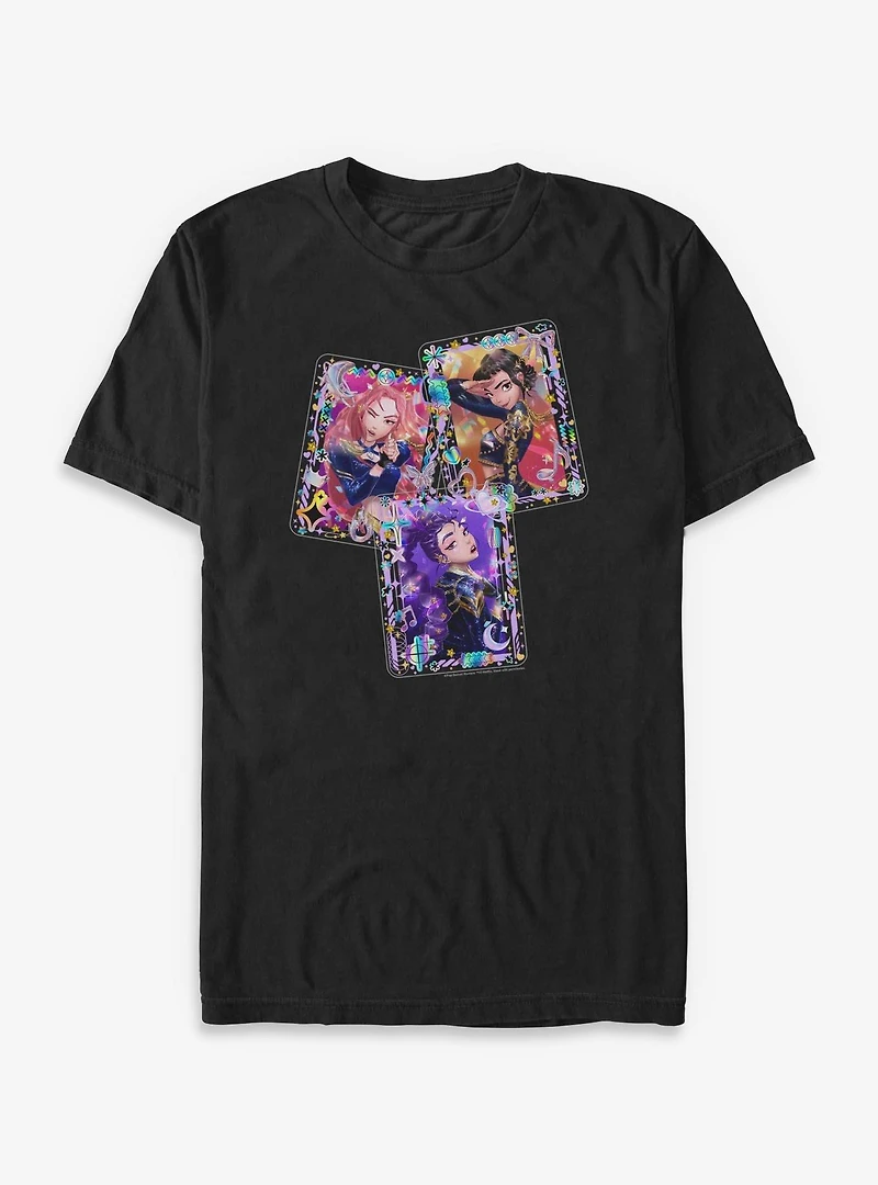 KPop Demon Hunters HUNTR/X Toploader Deco Photocards Big & Tall T-Shirt