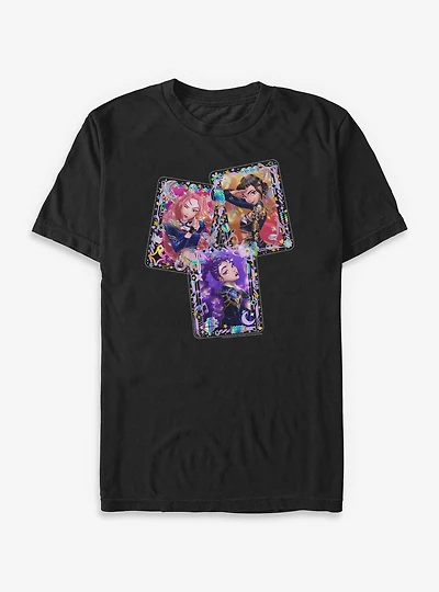 KPop Demon Hunters HUNTR/X Toploader Deco Photocards Big & Tall T-Shirt