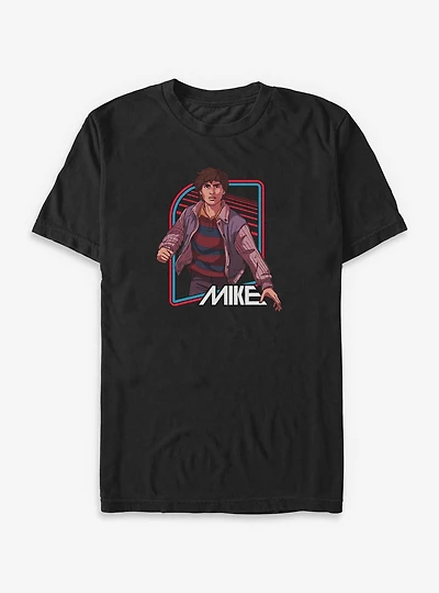 Stranger Things Mike Bust Big & Tall T-Shirt