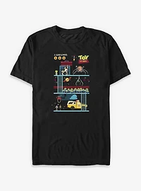 Toy Story Pixels Big & Tall T-Shirt